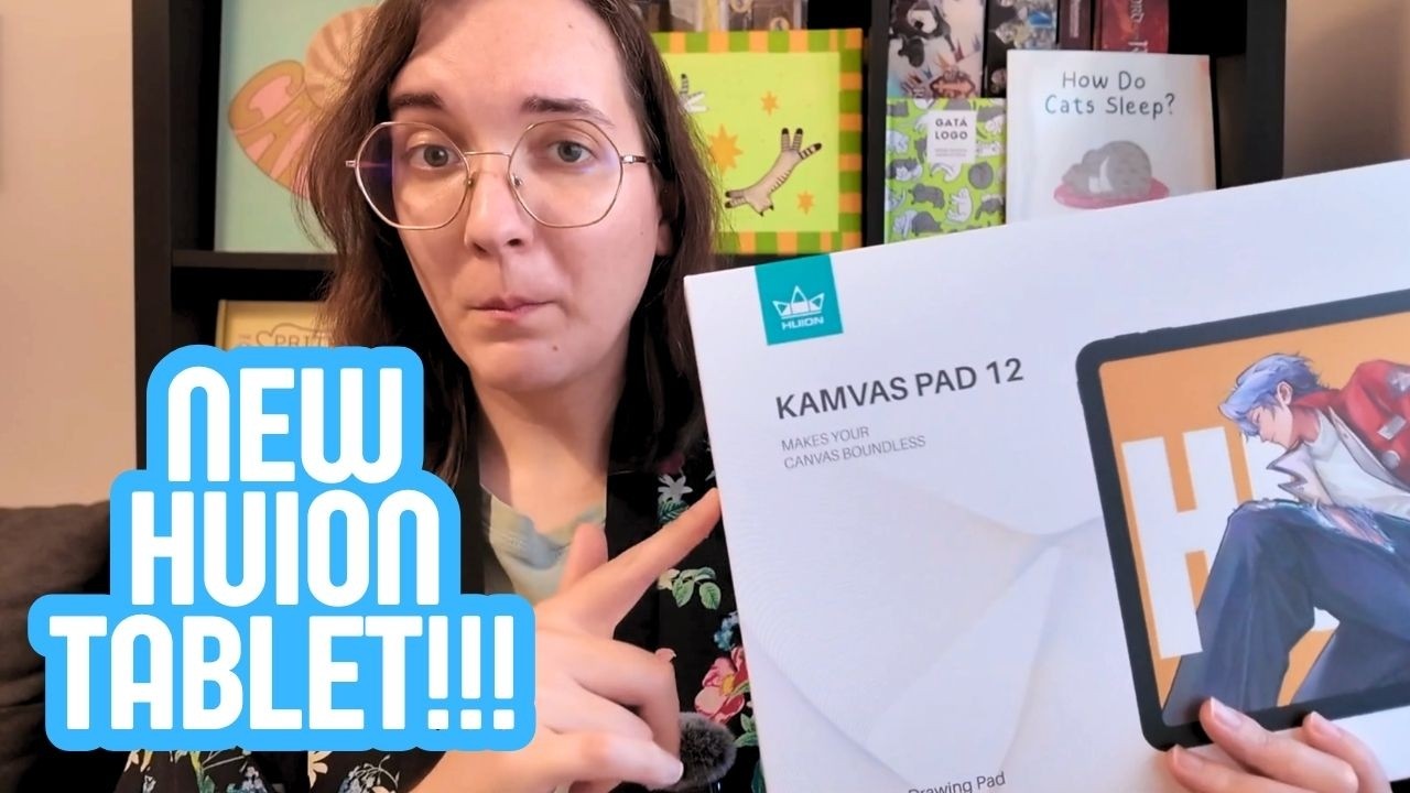 Testing the Huion Kamvas Pad 12 (Standalone Tablet Review + Spooky Art!) 🎃