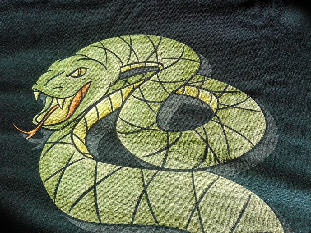 close up photo of a t-shirt printed by neatoshop