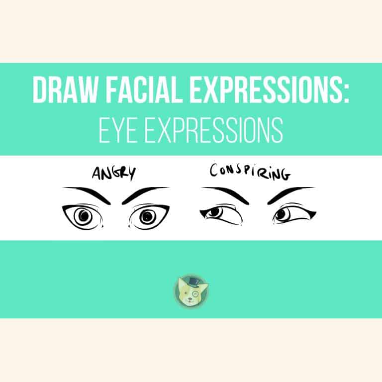 Draw Facial Expressions - Eye Expressions by Don Corgi