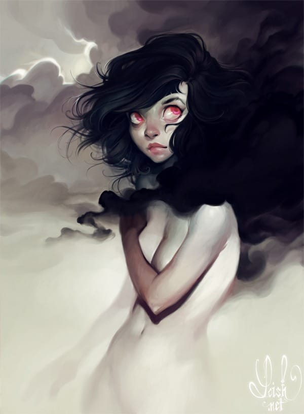 Dark Clouds by Loish, Inspirational Artist