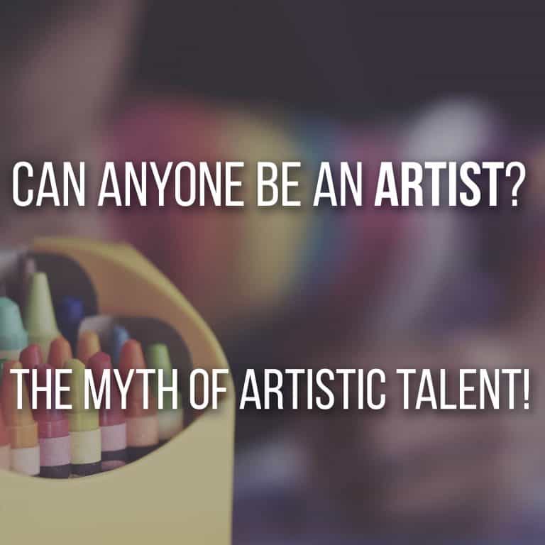 Can Anyone Be An Artist? The Myth of Artistic Talent. Here's what you need to know, to improve your art skills if you want to be a professional or hobbyist artist! - Don Corgi
