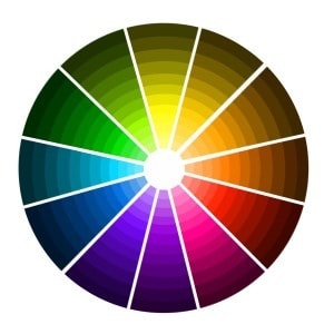 Different hues and values in our Color Wheel.