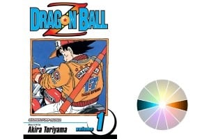 Great use of Complementary Colors by Akira Toryama from the manga Dragon Ball Z