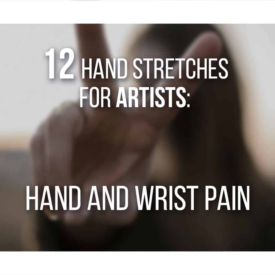 hand and wrist stretches for artists cover