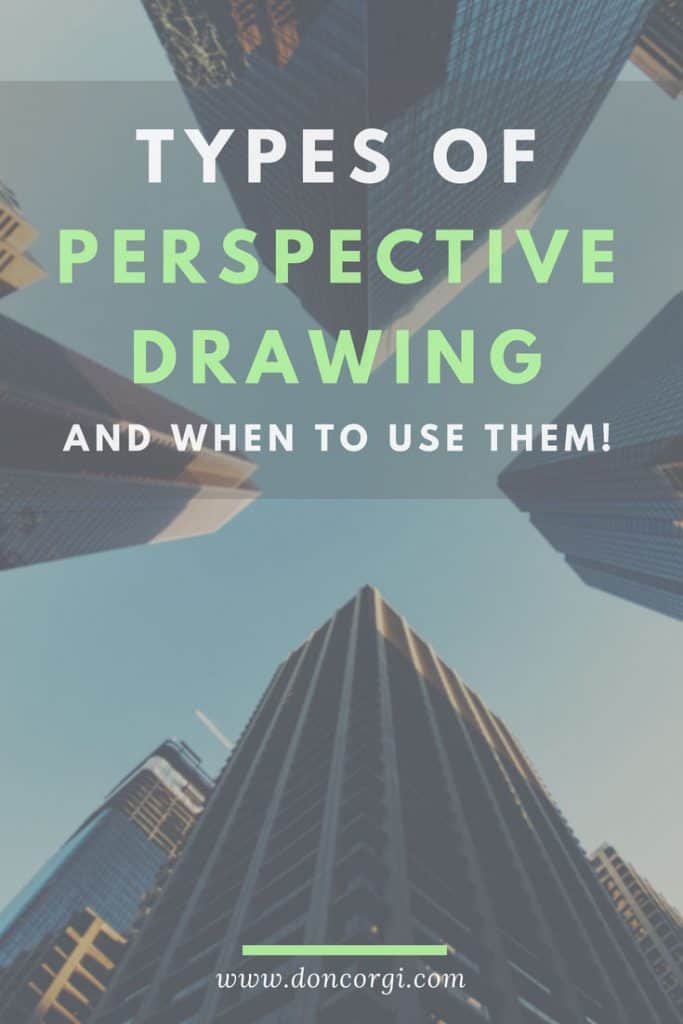 Types Of Perspective Drawing and When to Use them! by Don Corgi