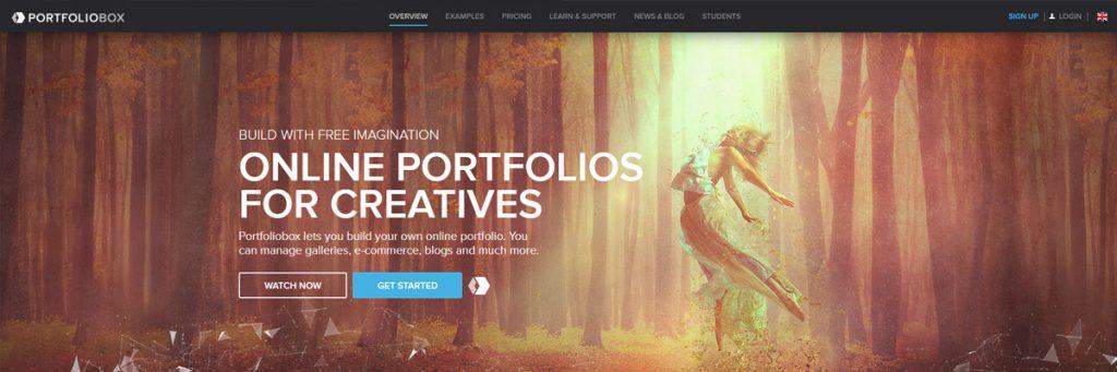 Portfoliobox is more than a simple artwork portfolio website, you can add blog posts!
