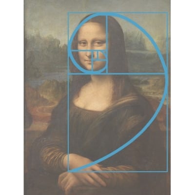 The Golden Ratio is super important in art composition, here's an example with Mona Lisa.