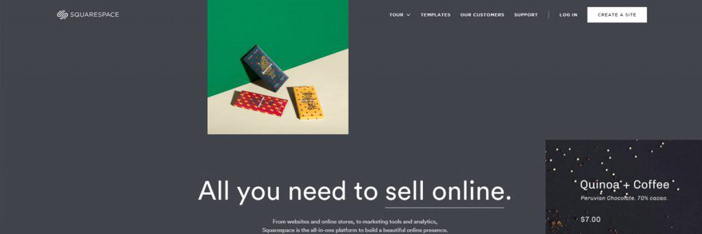 Squarespace is a great platform if you don't want to worry about the tech part of building a portfolio website.