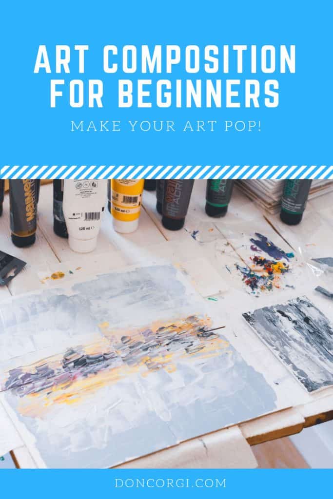 Art Composition for Beginner Artists, composition doesn't need to be boring. Let me take you step by step into learning Art Composition!