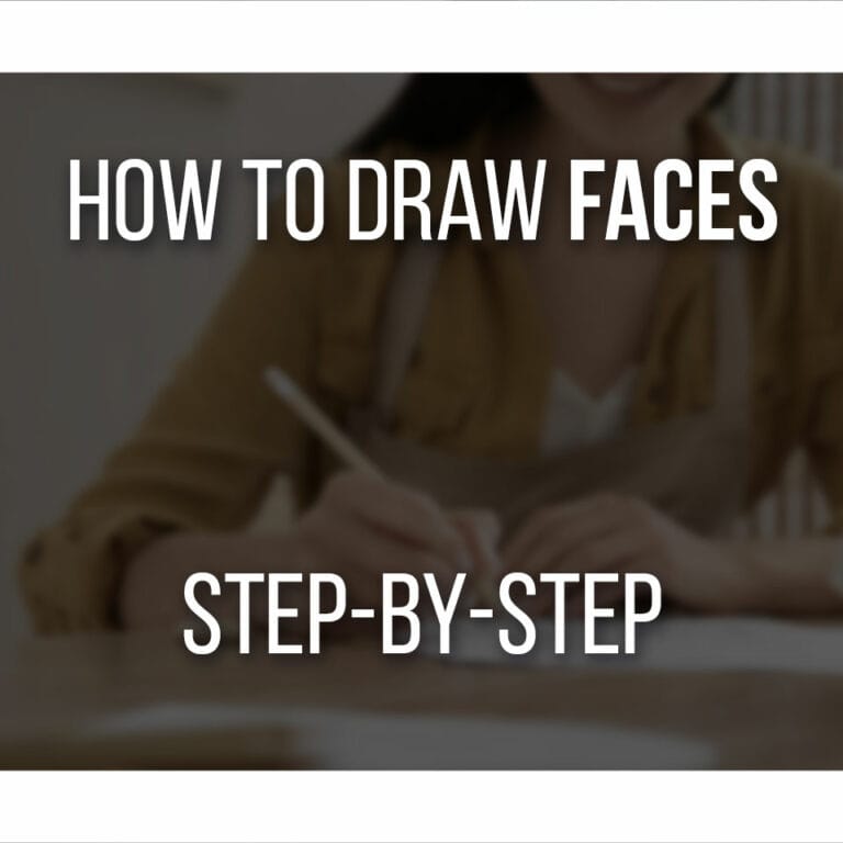 How To Draw Faces Step By Step cover
