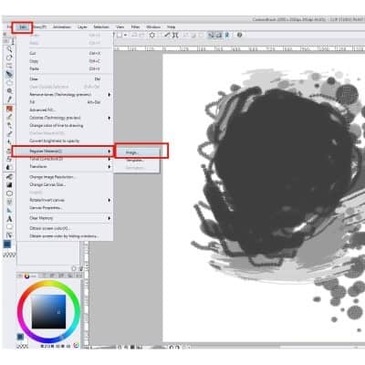 Custom brushes in clip studio paint are made by registering the materials in the software itself!
