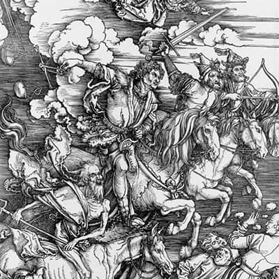 Four Hoursemen Of The Apocalypse by Albrecht Durer