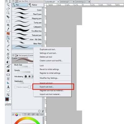 Here's how you export your custom brushes in clip studio paint to share with everyone!