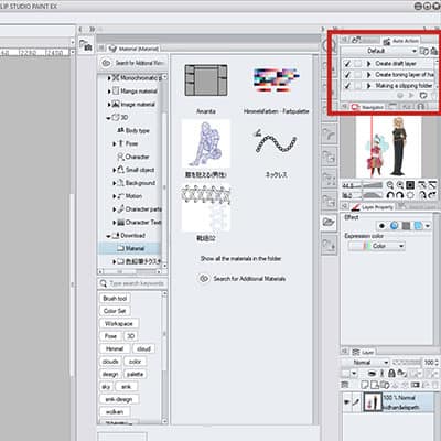 Assets: How can I import color set materials? - Clip Studio Official Support