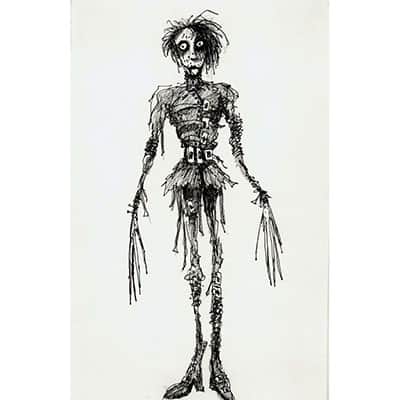Tim Burton's Art is very unique as you can see!