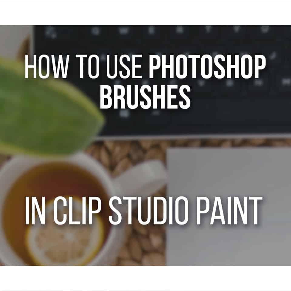 How To Use Photoshop Brushes In Clip Studio Paint Easily Don Corgi