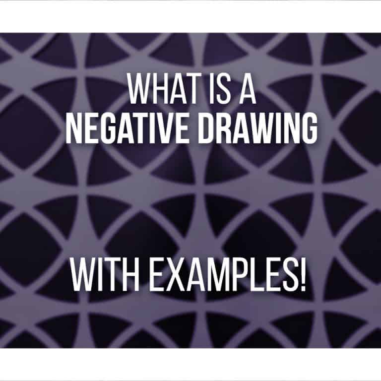 What Is A Negative Space Drawing With Example Images!