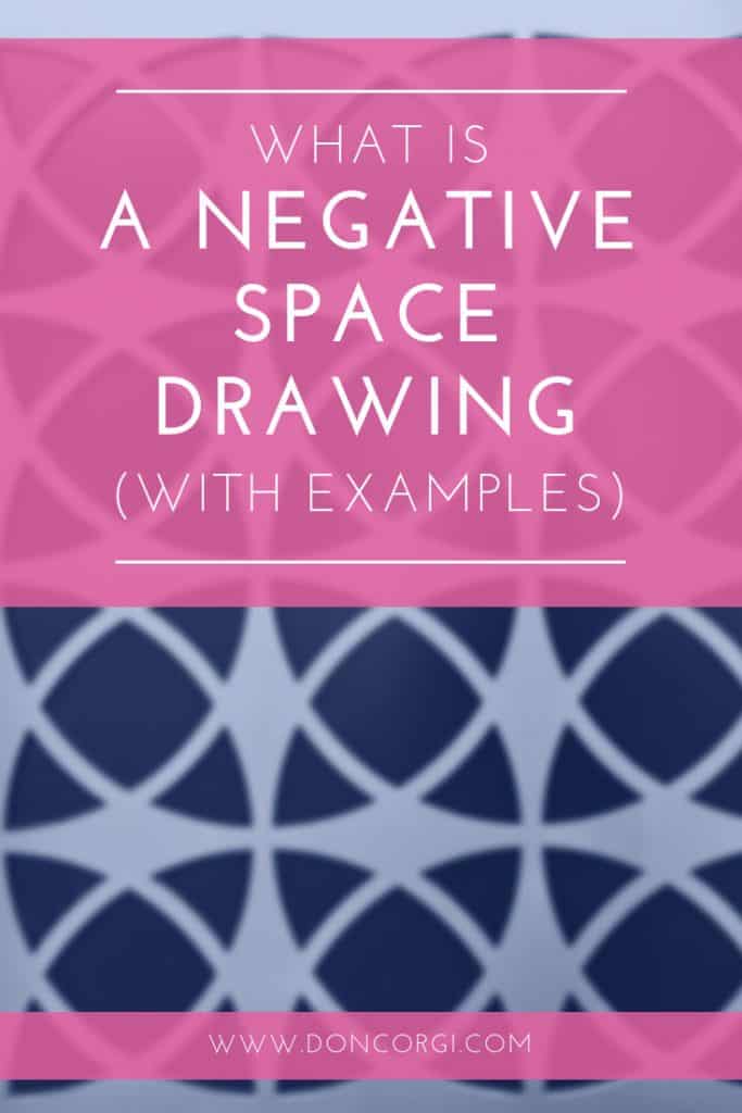 What Is A Negative Space Drawing - With Examples!