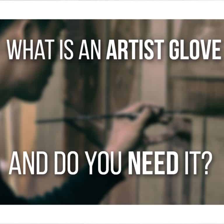 What Is An Artist Glove And Do You Need One? A great tool to prevent a mess in your drawing!