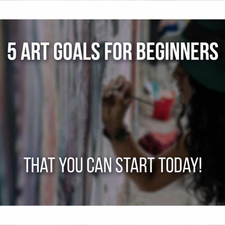 art goals for beginners, cover image