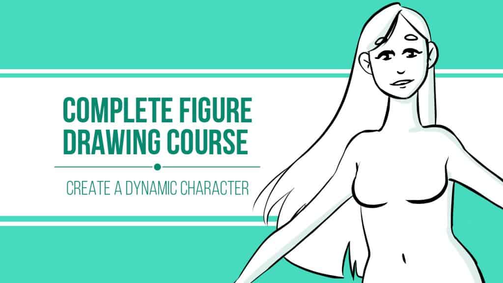 Figure Drawing Course Thumbnail, which covers tips on how to draw the human body, including tips on how to draw faces