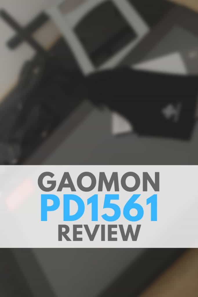Gaomon PD 1561 review pinterest cover