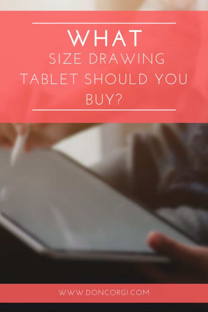 pinterest cover for what size drawing tablet should you buy