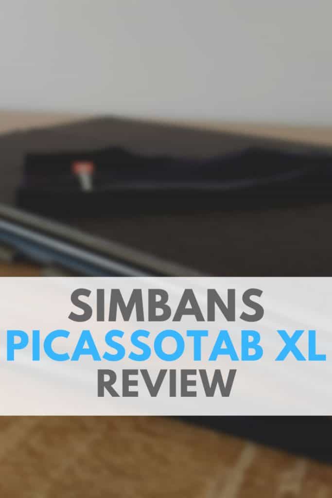 Simbans picassoTab XL Review, pinterest cover