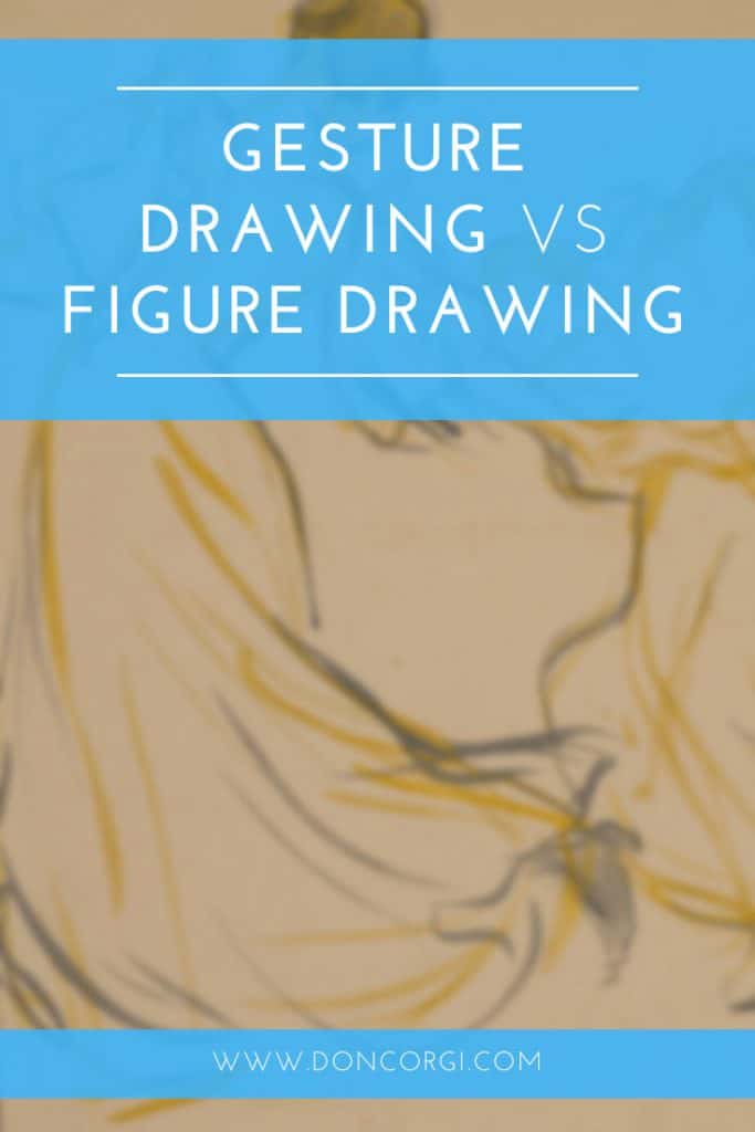 gesture vs figure drawing pinterest cover image