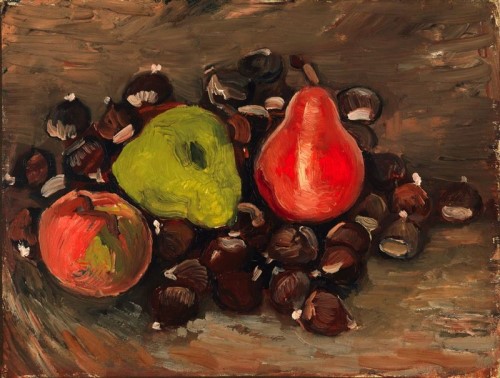 Still Life With Fruits and Chestnuts by Van Gogh