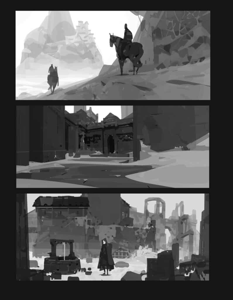 thumbnail sketches by petter fautino