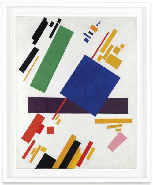 Geometric Art Style by Kazimir malevich suprematist composition