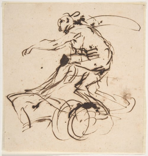 Charioteer-by-Domenico-Gargiulo-Gesture-drawing-from-the-Metropolitan-Museum-of-Art-Collection