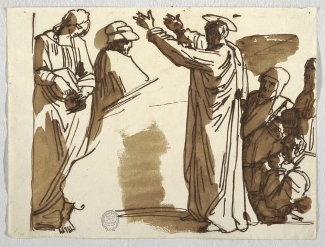 Cooper Hewitt, Smithsonian Design Museum, Public domain, via Wikimedia Commons, Gesture Drawing Studies