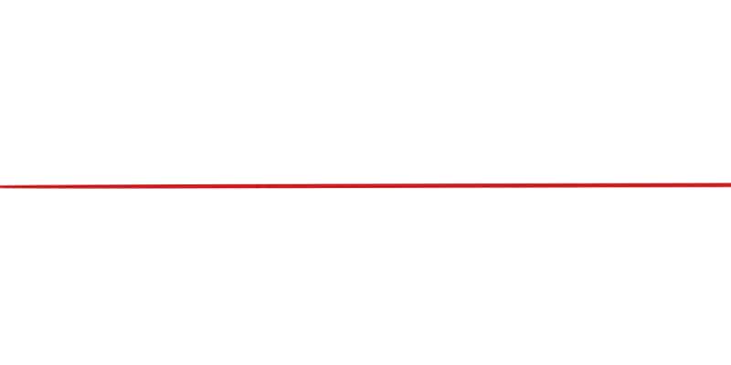 a straight horizontal line