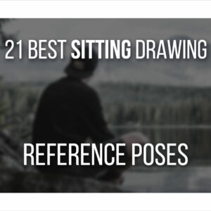 21 Best Sitting Drawing Reference Poses (Male And Female)