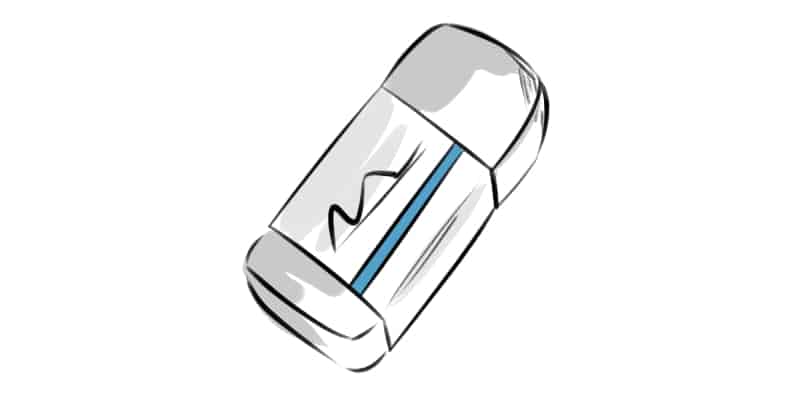 cartoon image of an eraser