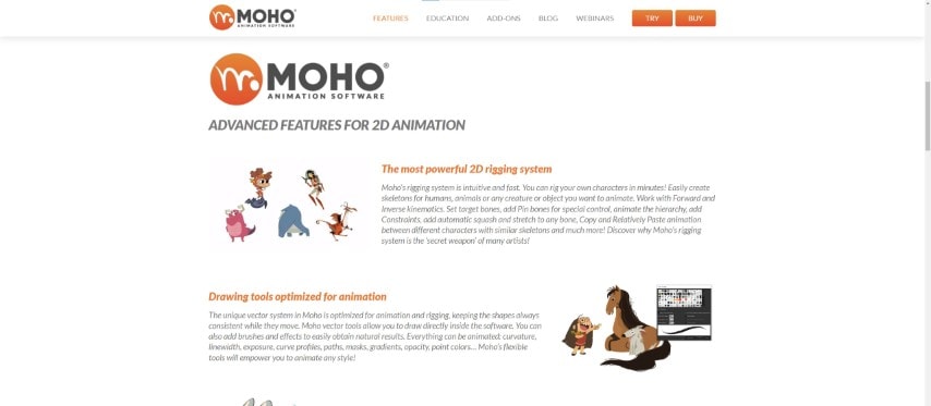 Moho Animation Software Screenshot