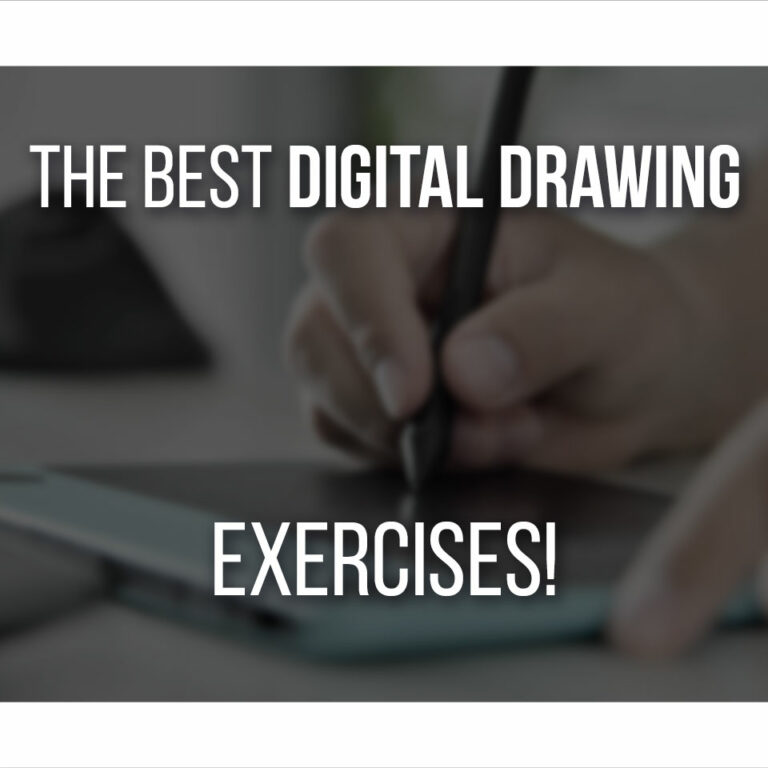 The Best Digital Drawing Exercises cover