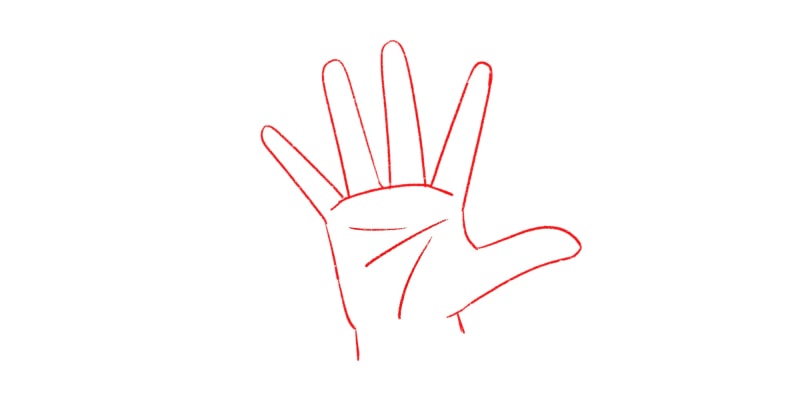 How to Draw Hands with Easy Steps