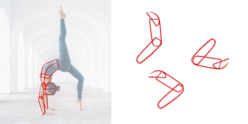 Depending On The Angle And Position Of The Arms You Might Need To Move Your Shapes Around