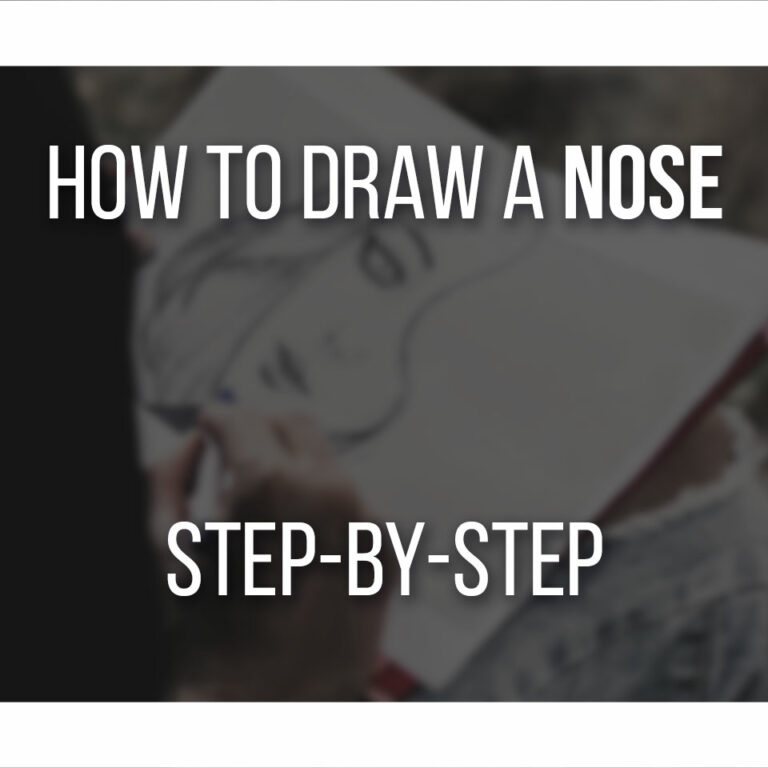 How To Draw A Nose Step By Step cover image