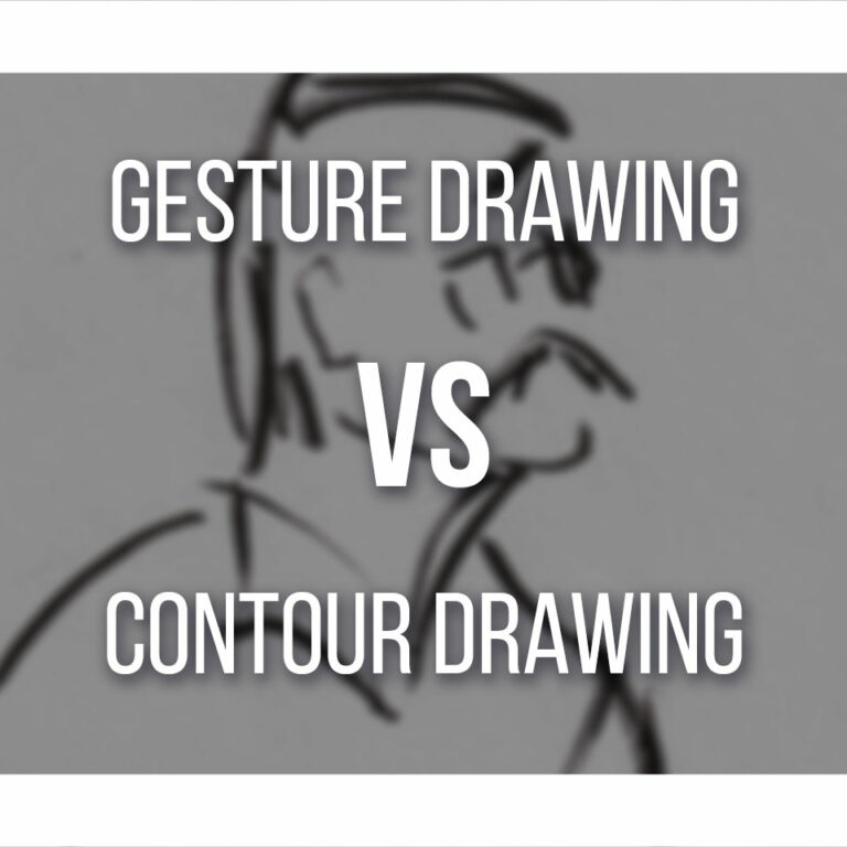 Gesture Vs Countour Drawing Cover