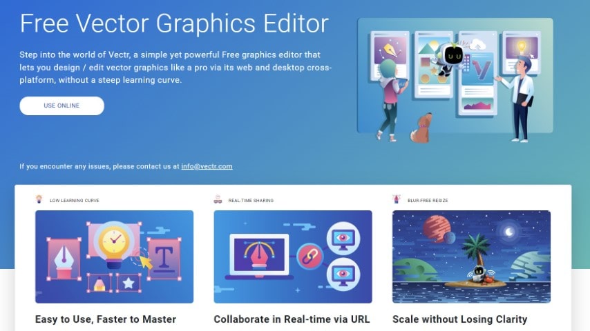 vectr, a free drawing software and graphics editor online