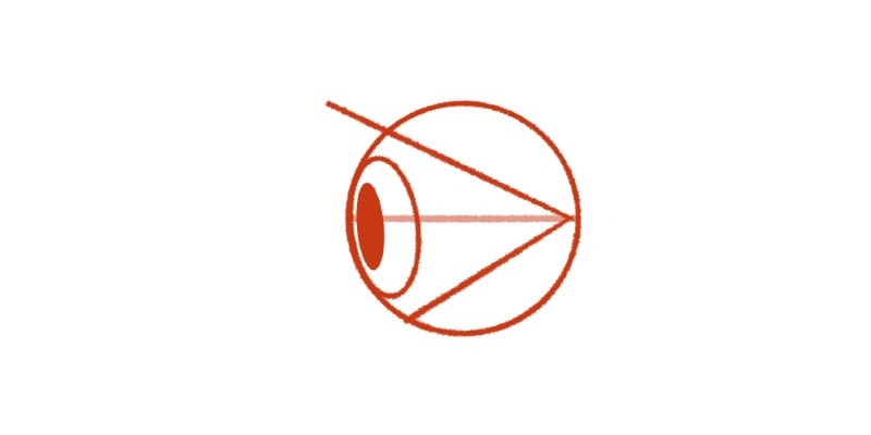 Adding a small circle inside the iris for the pupil of the eye