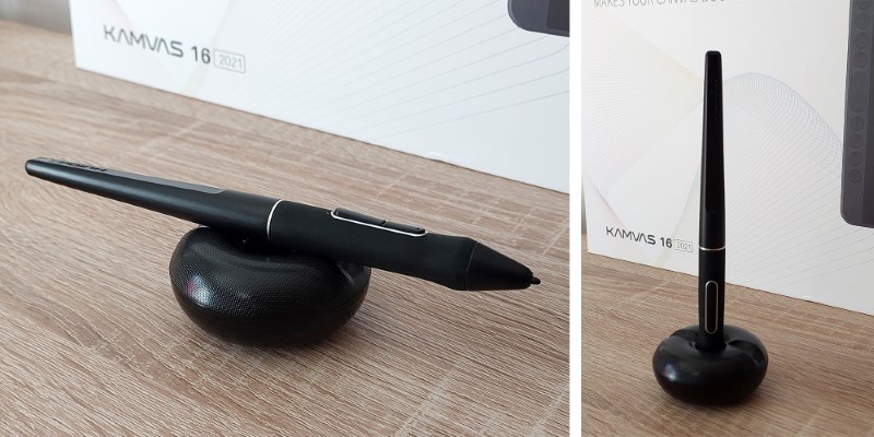 photo of the pen stylus included in the kamvas 16 package