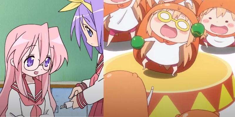 example of Lucky Star and Himouto! Umaru-Chan, a Chibi Anime Style