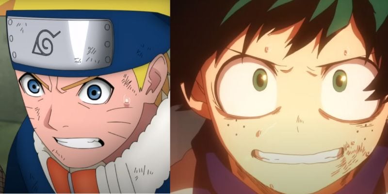 example of Naruto and My Hero Academia, a Shounen Anime Style