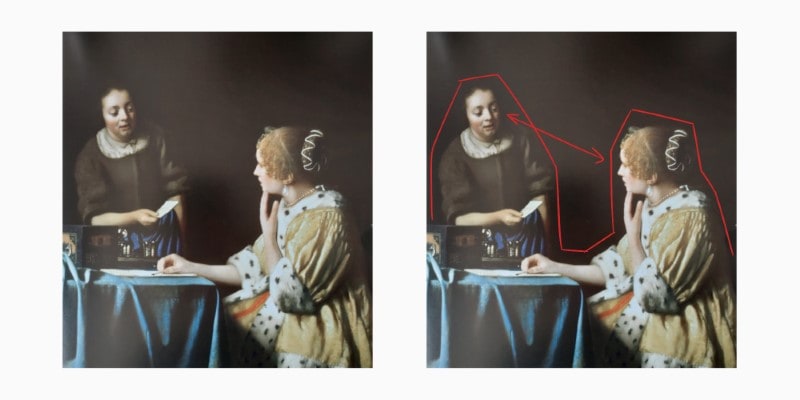 Examples Of Implied Lines Mistress And Maid By Johannes Vermeer