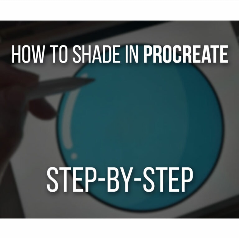 How To Shade In Procreate Step By Step Cover